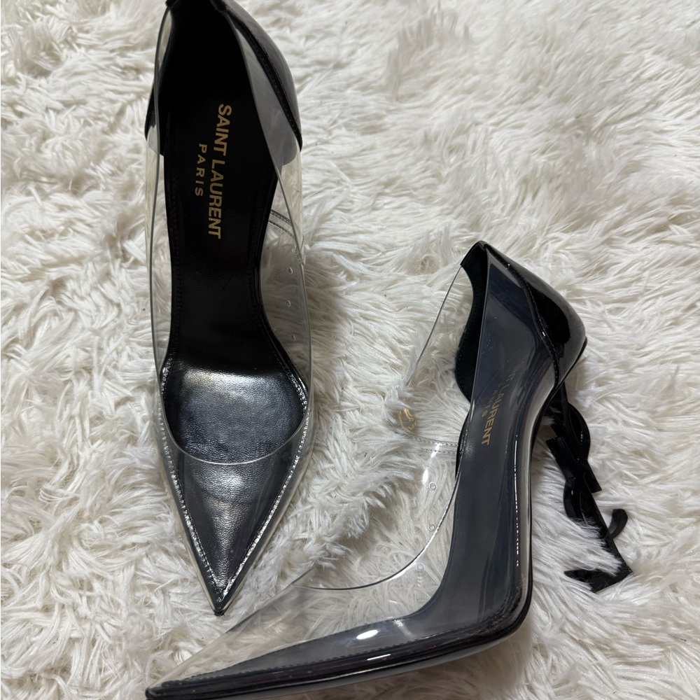 Saint Laurent Black Opyum Heels